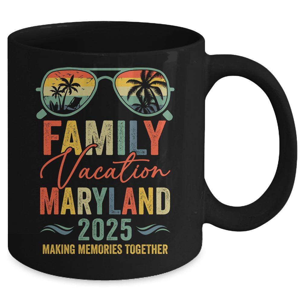 Maryland Vacation 2025 Matching Family Group Summer Mug | siriusteestore