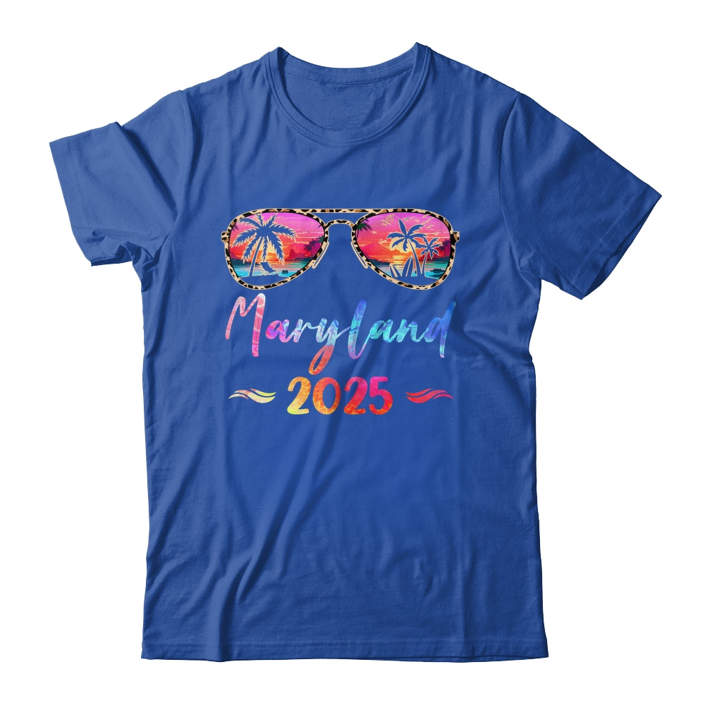 Maryland Vacation 2025 Matching Group Family Summer Trip Shirt & Tank Top | siriusteestore