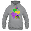 Mask Mardi Gras Cute Hearts Marks Women Girls Kids Vintage Shirt & Tank Top | siriusteestore