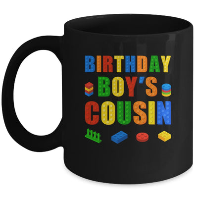 Master Builder Cousin Birthday Boy Building Bricks Blocks Mug | siriusteestore