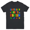 Master Builder Cousin Birthday Boy Building Bricks Blocks Youth Shirt | siriusteestore