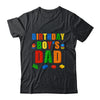 Master Builder Dad Birthday Boy Building Bricks Blocks Shirt & Hoodie | siriusteestore