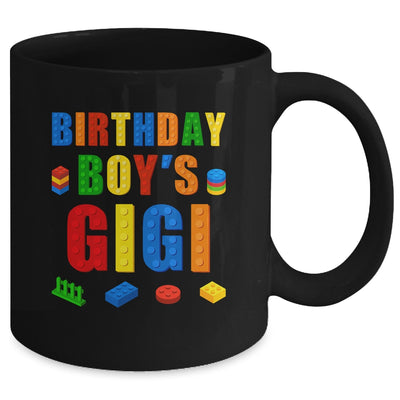 Master Builder Gigi Birthday Boy Building Bricks Blocks Mug | siriusteestore