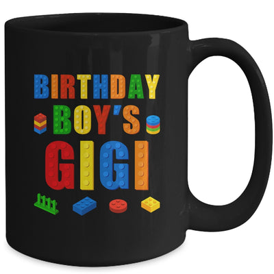 Master Builder Gigi Birthday Boy Building Bricks Blocks Mug | siriusteestore