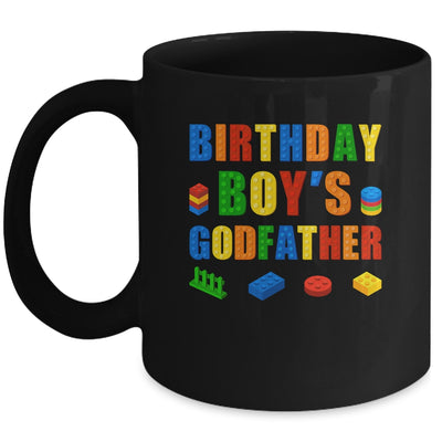 Master Builder Godfather Birthday Boy Building Bricks Blocks Mug | siriusteestore