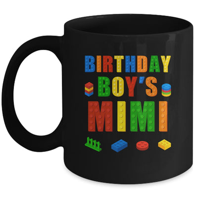 Master Builder Mimi Birthday Boy Building Bricks Blocks Mug | siriusteestore