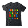 Master Builder Nana Birthday Boy Building Bricks Blocks Shirt & Hoodie | siriusteestore