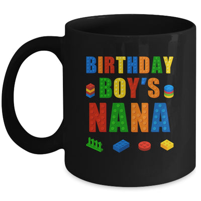 Master Builder Nana Birthday Boy Building Bricks Blocks Mug | siriusteestore