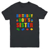 Master Builder Sister Birthday Boy Building Bricks Blocks Youth Shirt | siriusteestore