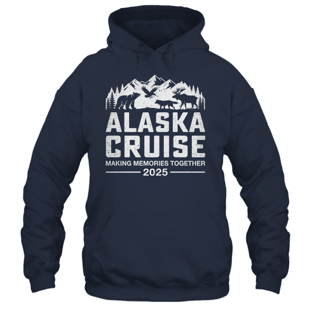 Matching Alaskan Family And Friends Group Alaska Cruise 2025 Shirt & Hoodie | siriusteestore