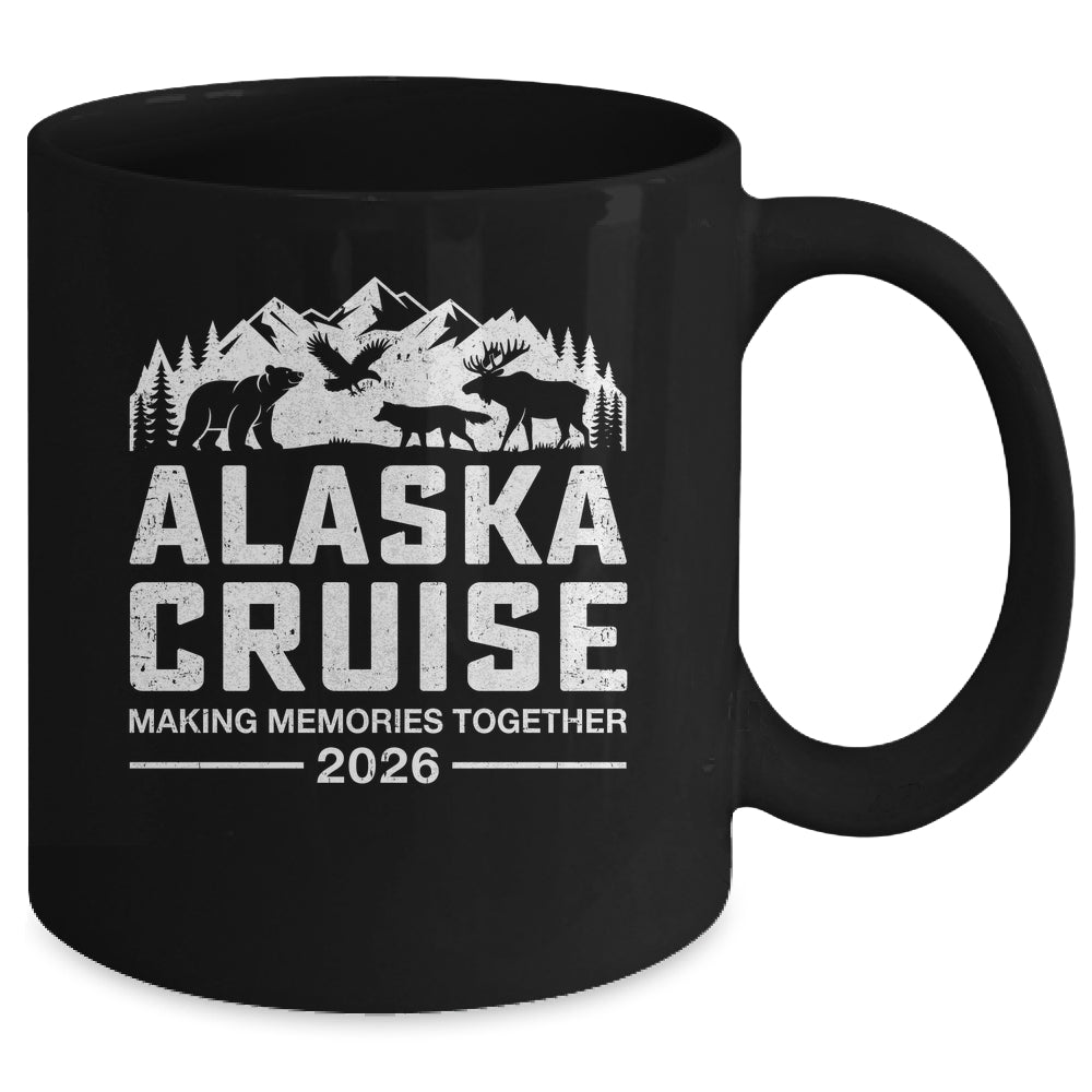 Matching Alaskan Family And Friends Group Alaska Cruise 2026 Mug | siriusteestore