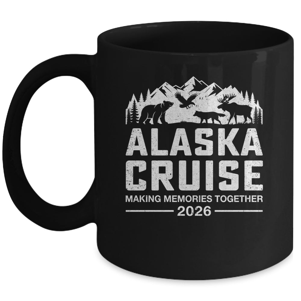 Matching Alaskan Family And Friends Group Alaska Cruise 2026 Mug | siriusteestore