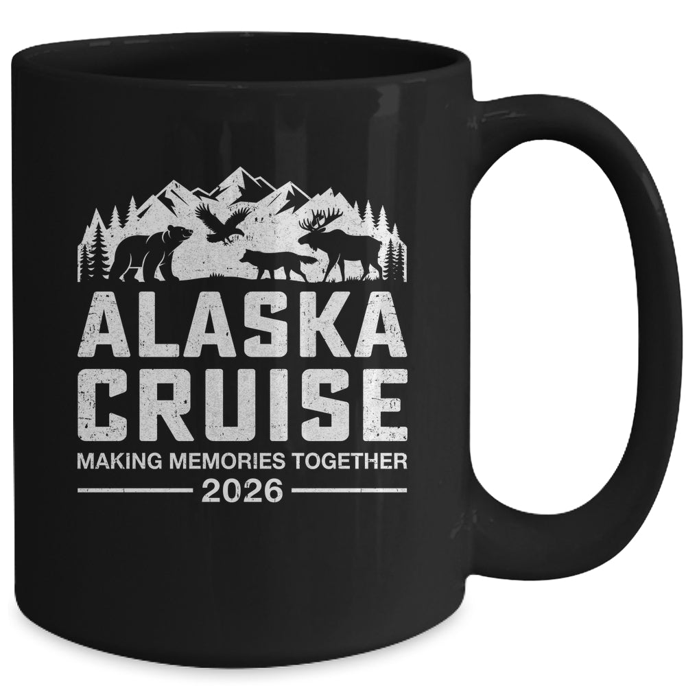 Matching Alaskan Family And Friends Group Alaska Cruise 2026 Mug | siriusteestore