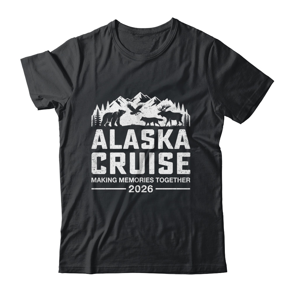 Matching Alaskan Family And Friends Group Alaska Cruise 2026 Shirt & Hoodie | siriusteestore