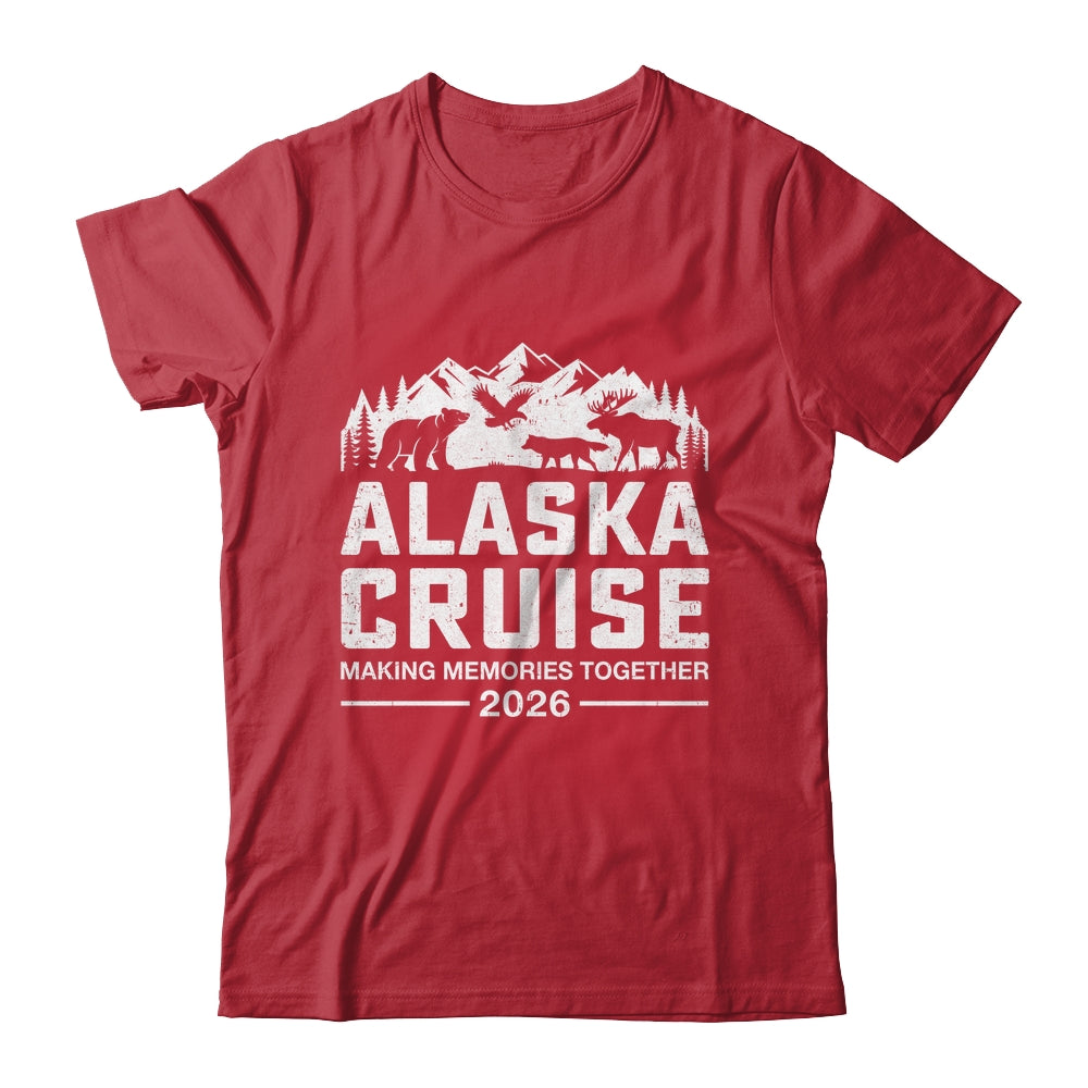 Matching Alaskan Family And Friends Group Alaska Cruise 2026 Shirt & Hoodie | siriusteestore