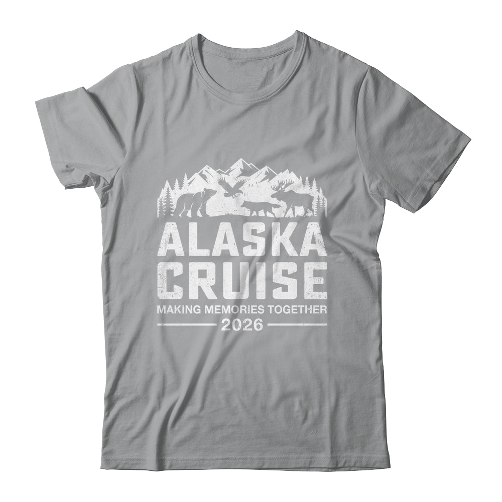 Matching Alaskan Family And Friends Group Alaska Cruise 2026 Shirt & Hoodie | siriusteestore