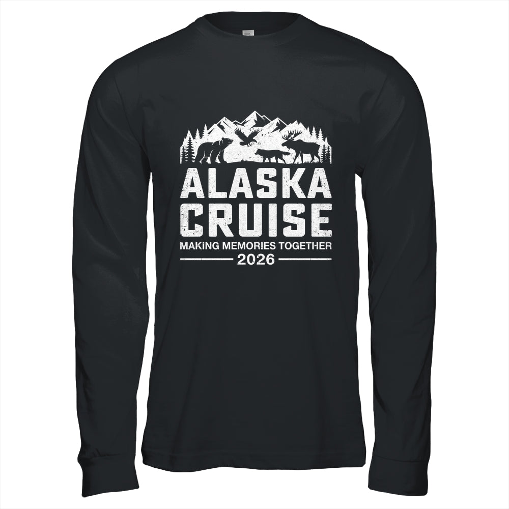 Matching Alaskan Family And Friends Group Alaska Cruise 2026 Shirt & Hoodie | siriusteestore