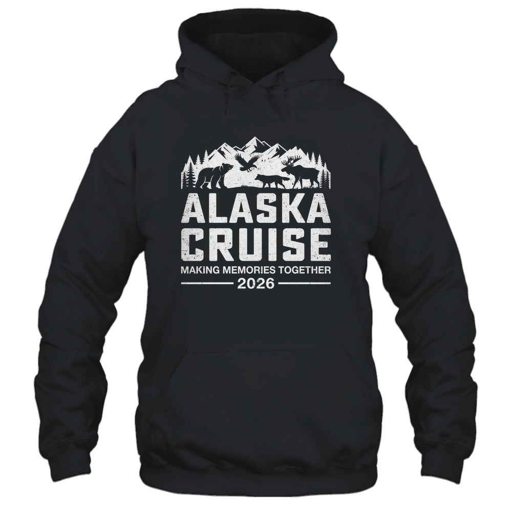 Matching Alaskan Family And Friends Group Alaska Cruise 2026 Shirt & Hoodie | siriusteestore