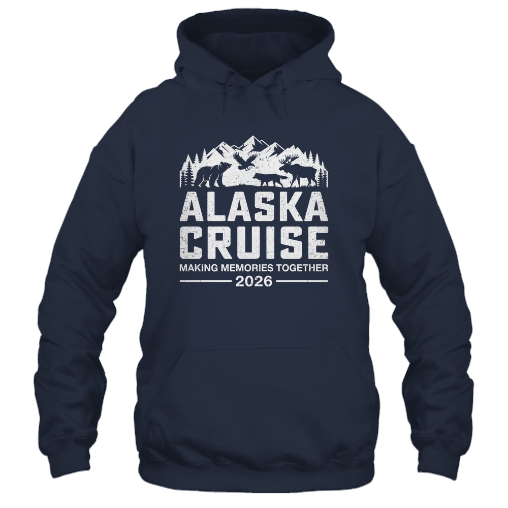 Matching Alaskan Family And Friends Group Alaska Cruise 2026 Shirt & Hoodie | siriusteestore