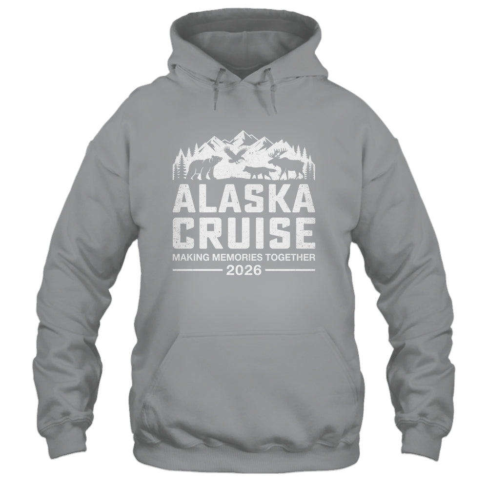 Matching Alaskan Family And Friends Group Alaska Cruise 2026 Shirt & Hoodie | siriusteestore
