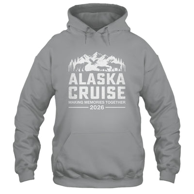 Matching Alaskan Family And Friends Group Alaska Cruise 2026 Shirt & Hoodie | siriusteestore