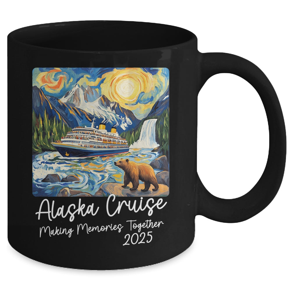 Matching Alaskan Family Friends And Group Alaska Cruise 2025 Mug | siriusteestore