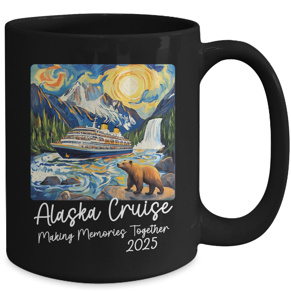 Matching Alaskan Family Friends And Group Alaska Cruise 2025 Mug | siriusteestore