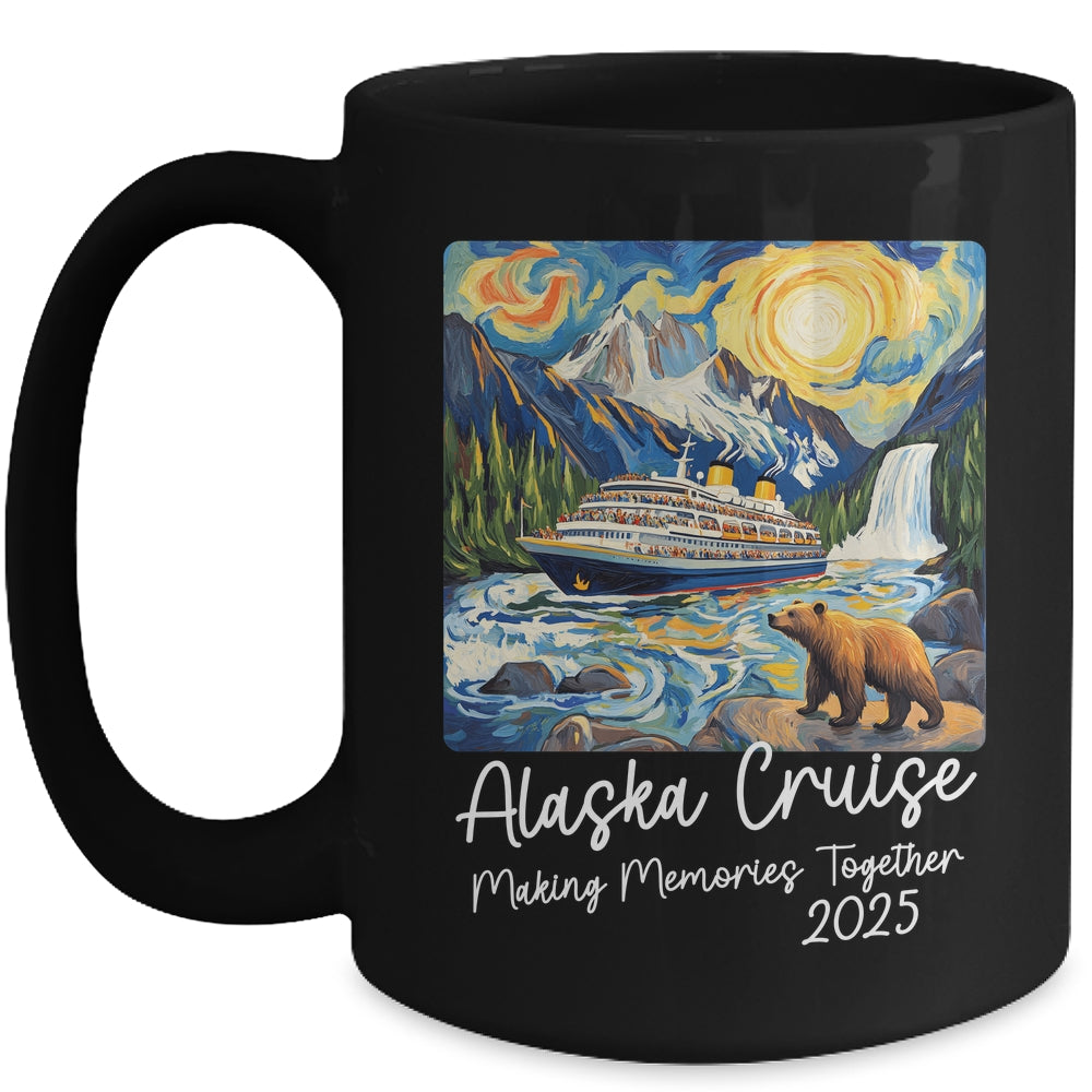 Matching Alaskan Family Friends And Group Alaska Cruise 2025 Mug | siriusteestore
