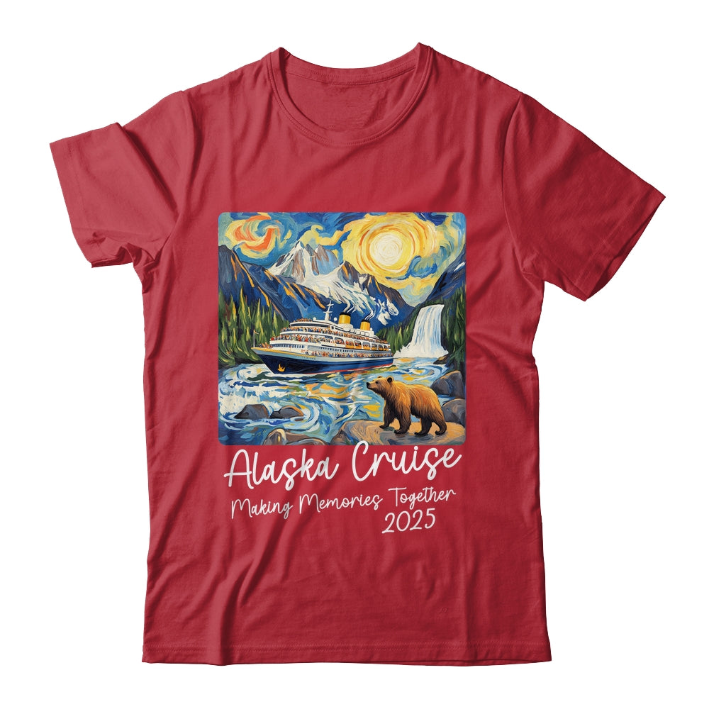 Matching Alaskan Family Friends And Group Alaska Cruise 2025 Shirt & Hoodie | siriusteestore
