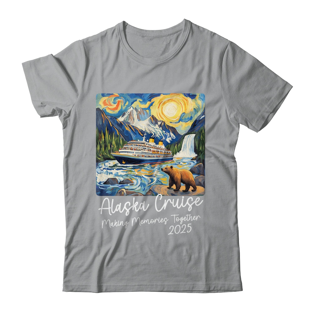 Matching Alaskan Family Friends And Group Alaska Cruise 2025 Shirt & Hoodie | siriusteestore