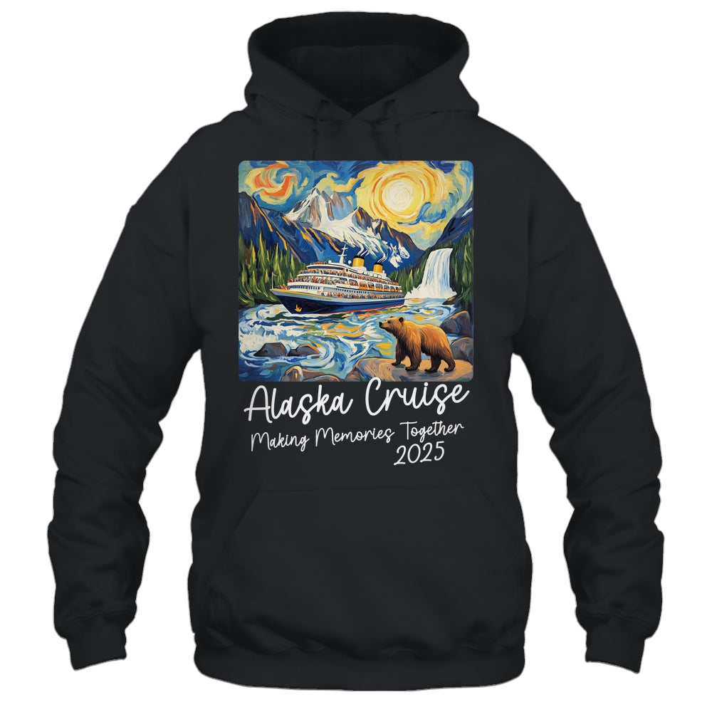 Matching Alaskan Family Friends And Group Alaska Cruise 2025 Shirt & Hoodie | siriusteestore