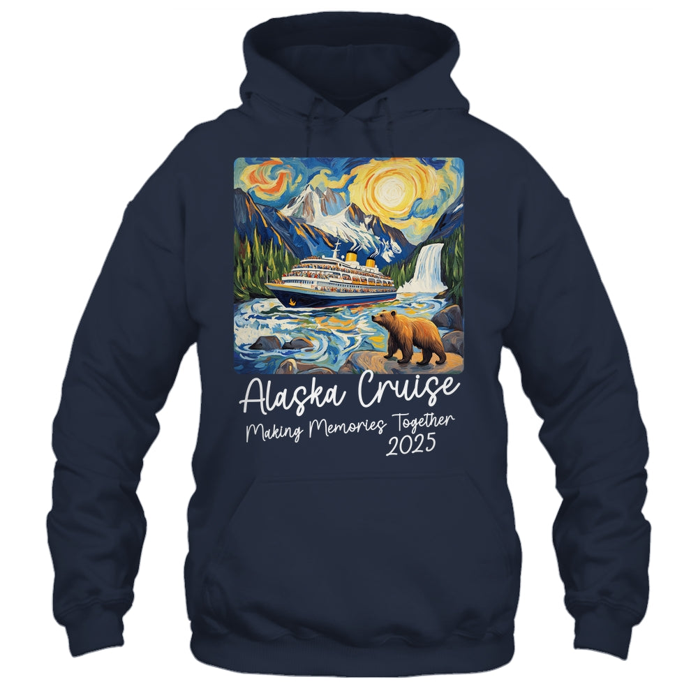 Matching Alaskan Family Friends And Group Alaska Cruise 2025 Shirt & Hoodie | siriusteestore