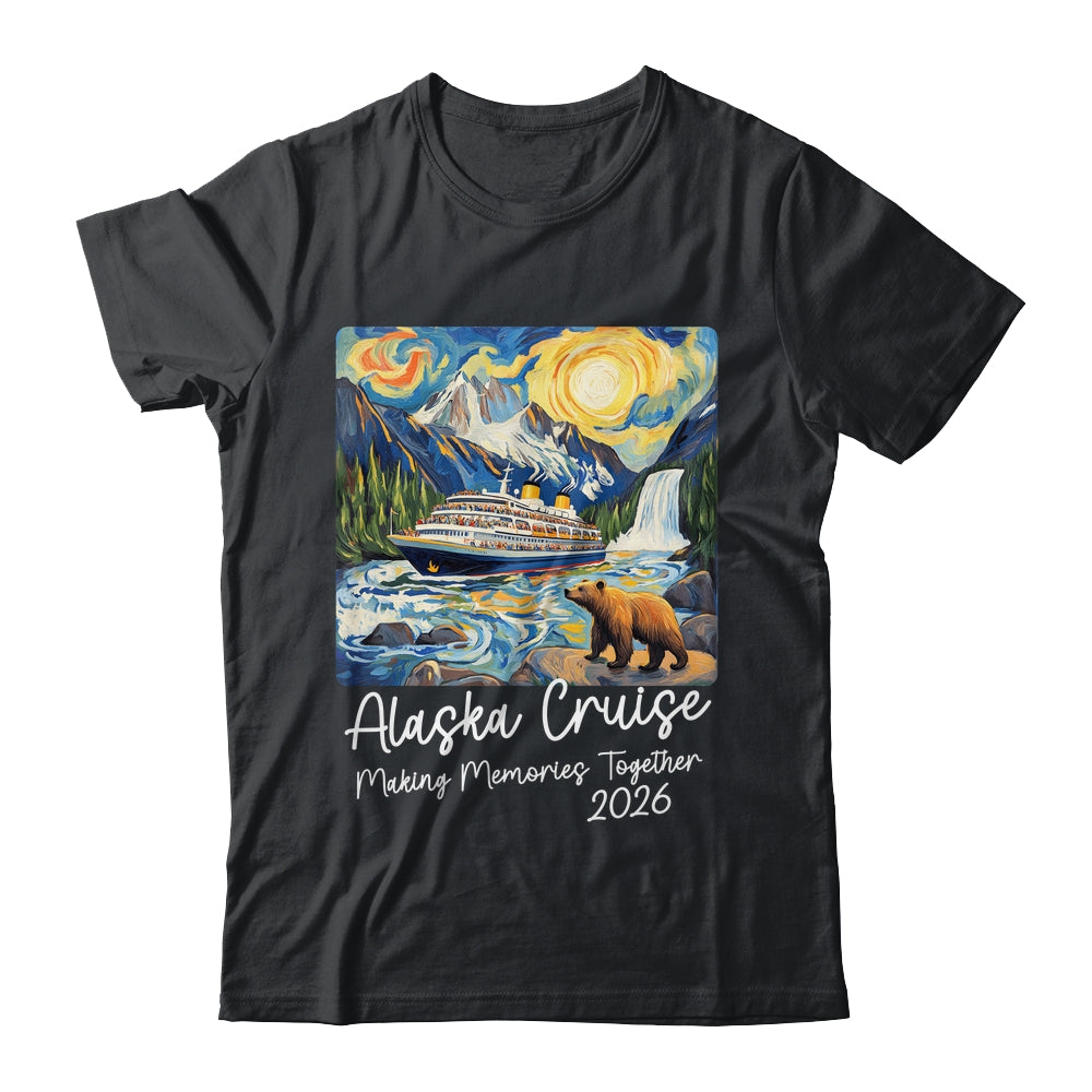 Matching Alaskan Family Friends And Group Alaska Cruise 2026 Shirt & Hoodie | siriusteestore