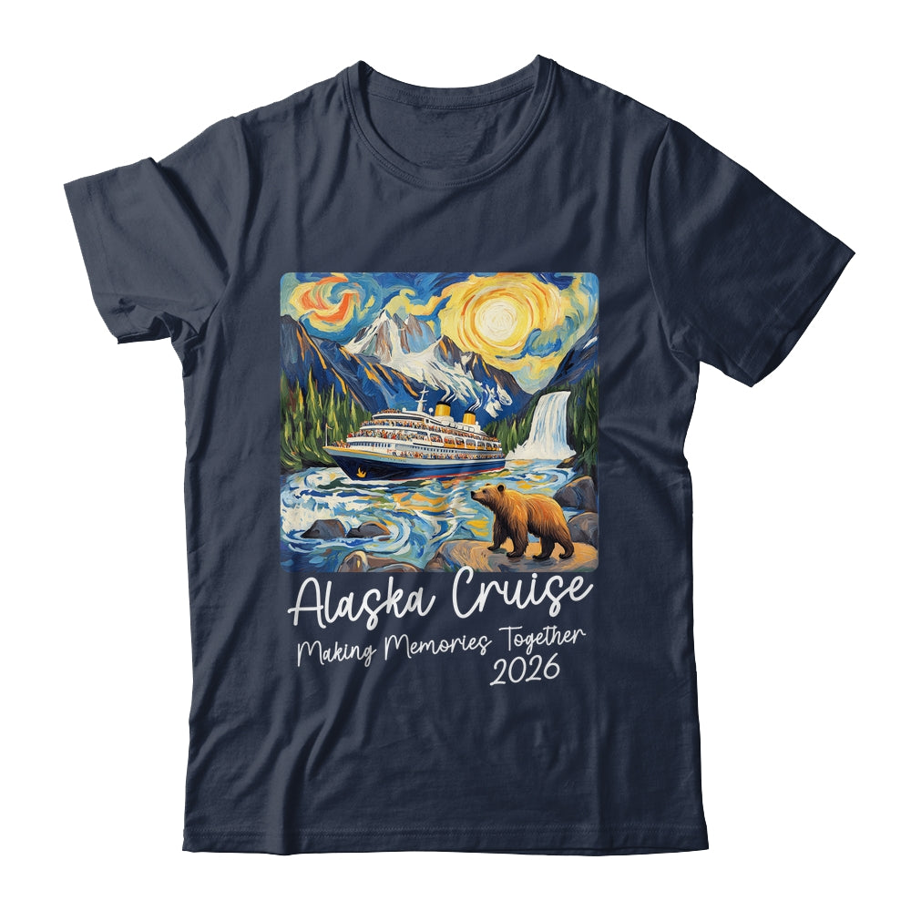 Matching Alaskan Family Friends And Group Alaska Cruise 2026 Shirt & Hoodie | siriusteestore