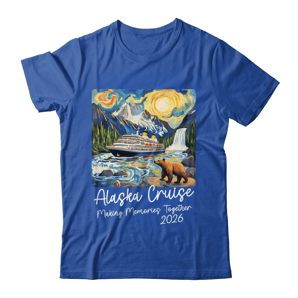 Matching Alaskan Family Friends And Group Alaska Cruise 2026 Shirt & Hoodie | siriusteestore