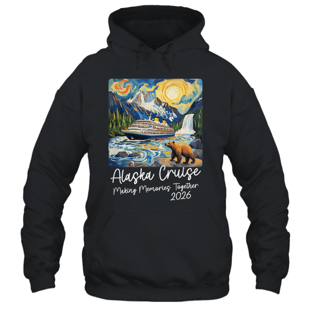 Matching Alaskan Family Friends And Group Alaska Cruise 2026 Shirt & Hoodie | siriusteestore