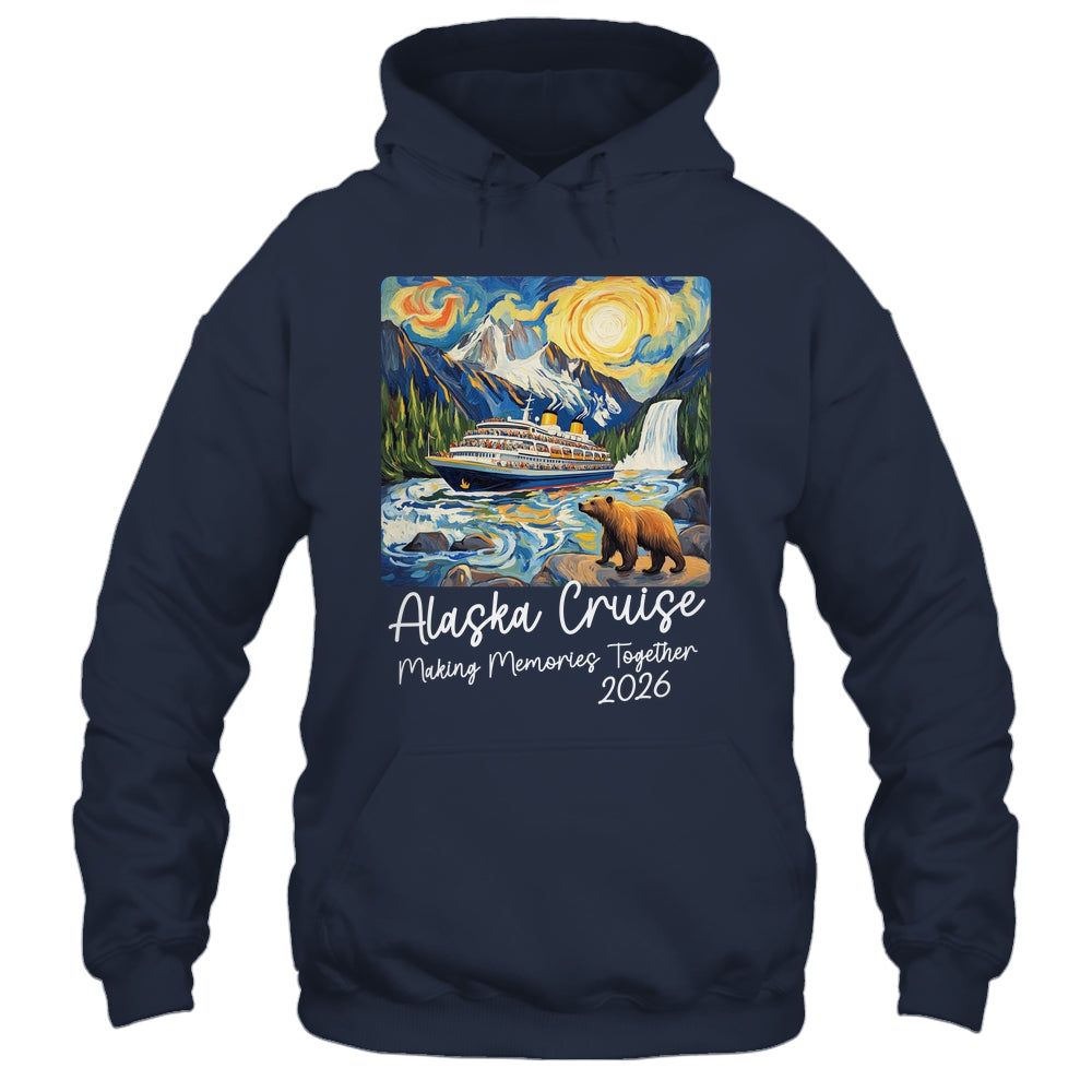 Matching Alaskan Family Friends And Group Alaska Cruise 2026 Shirt & Hoodie | siriusteestore