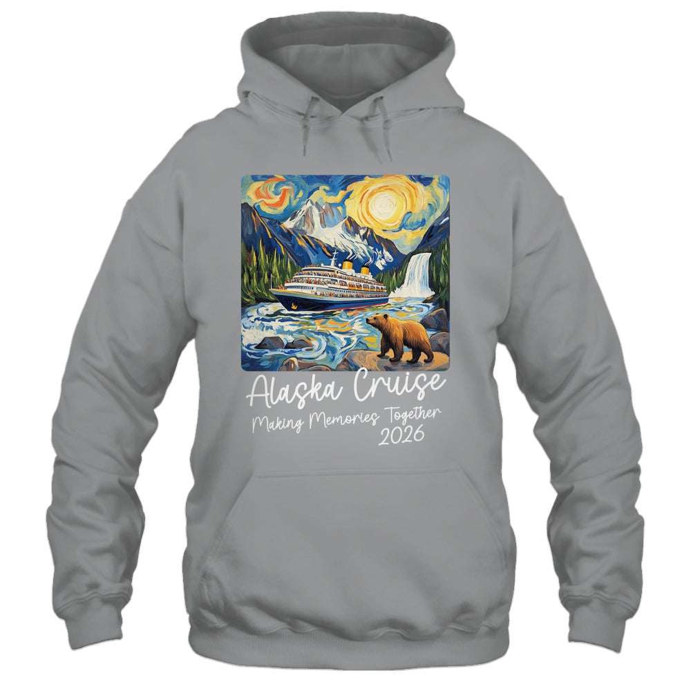 Matching Alaskan Family Friends And Group Alaska Cruise 2026 Shirt & Hoodie | siriusteestore