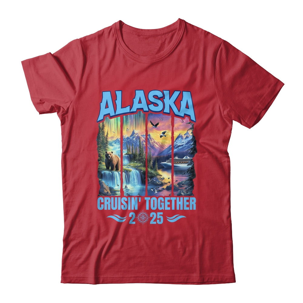 Matching Family And Friends Group Alaskan Alaska Cruise 2025 Shirt & Hoodie | siriusteestore