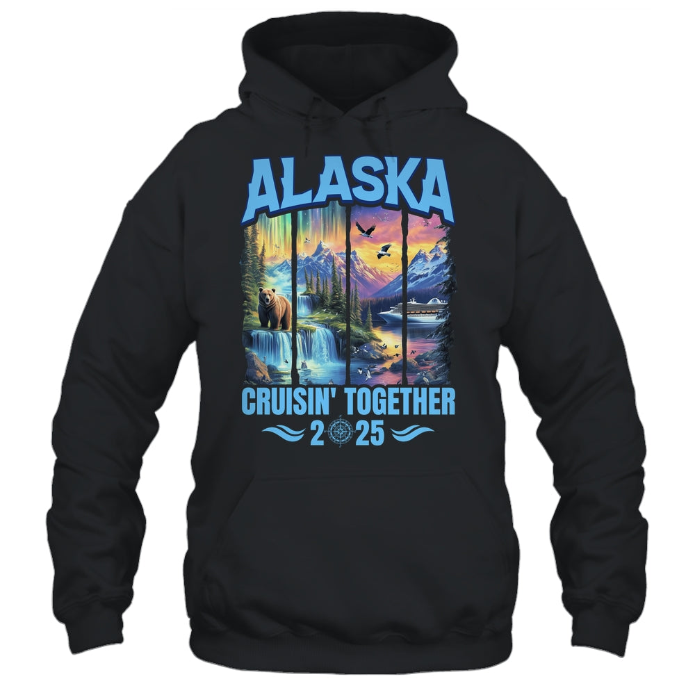 Matching Family And Friends Group Alaskan Alaska Cruise 2025 Shirt & Hoodie | siriusteestore