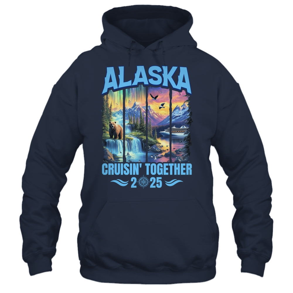 Matching Family And Friends Group Alaskan Alaska Cruise 2025 Shirt & Hoodie | siriusteestore