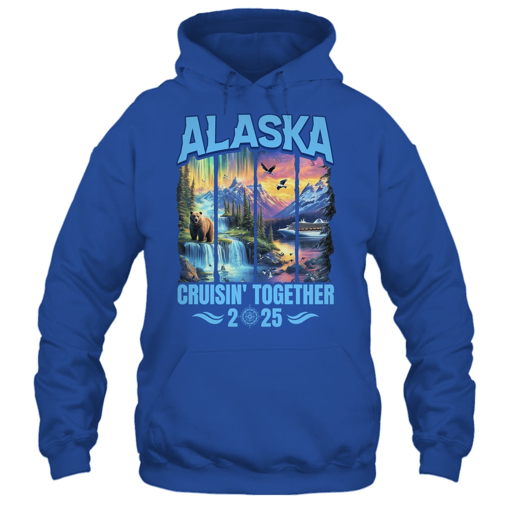 Matching Family And Friends Group Alaskan Alaska Cruise 2025 Shirt & Hoodie | siriusteestore