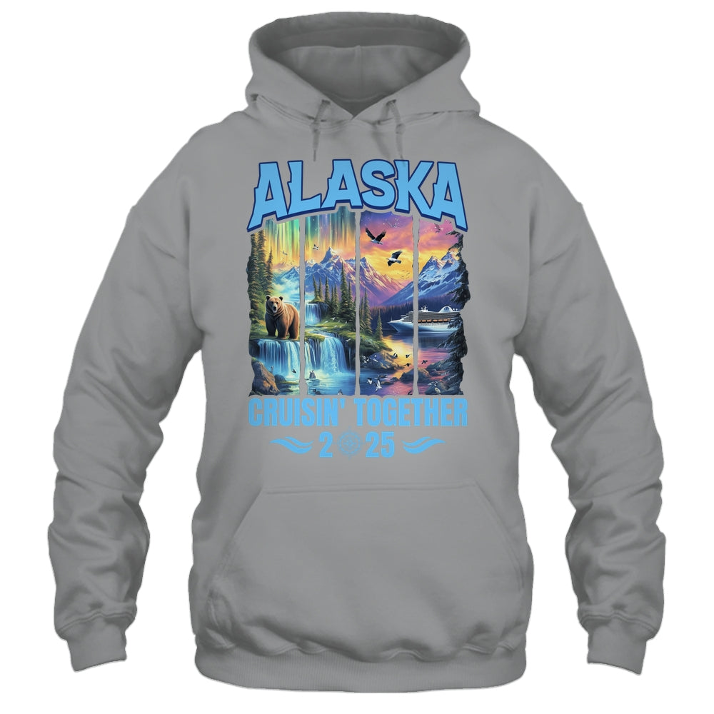 Matching Family And Friends Group Alaskan Alaska Cruise 2025 Shirt & Hoodie | siriusteestore