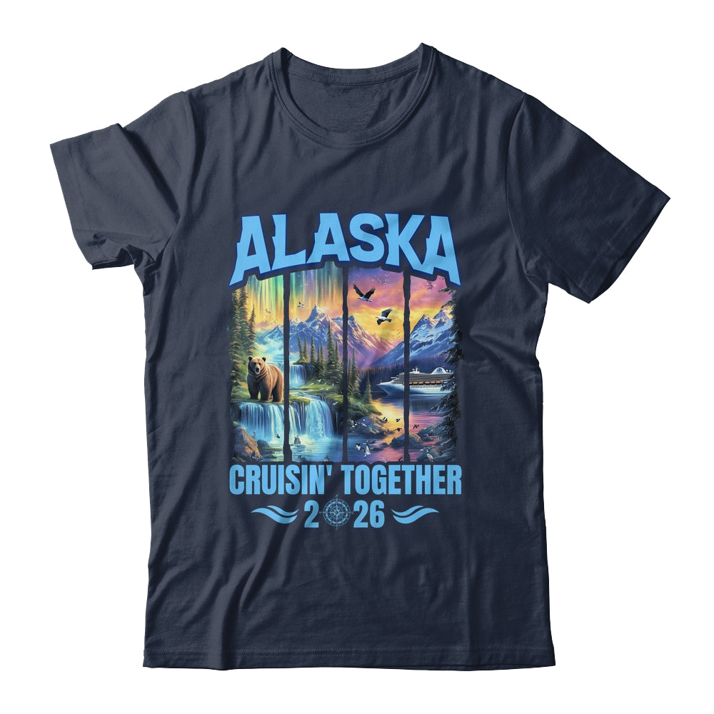 Matching Family And Friends Group Alaskan Alaska Cruise 2026 Shirt & Hoodie | siriusteestore
