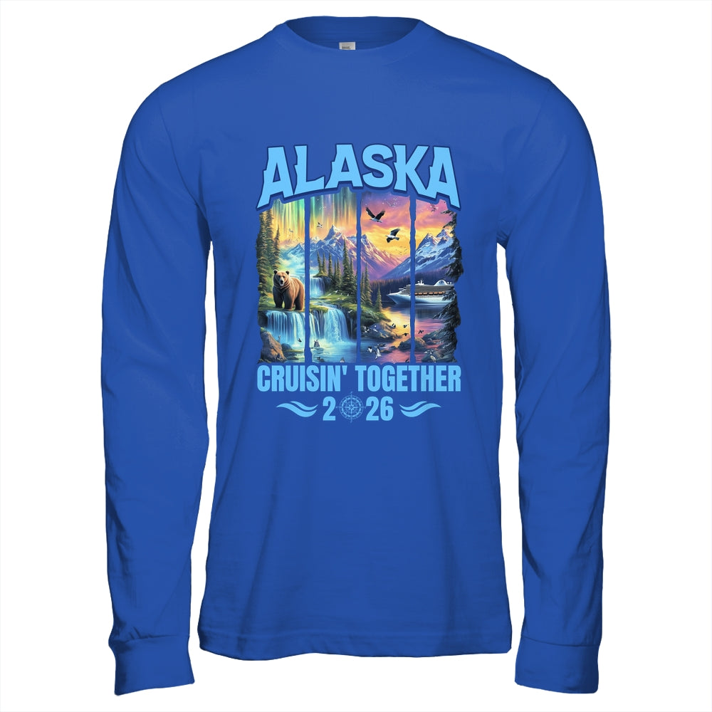 Matching Family And Friends Group Alaskan Alaska Cruise 2026 Shirt & Hoodie | siriusteestore