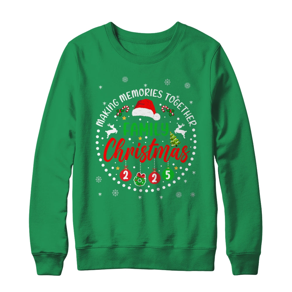 Matching Family Christmas 2025 Group Memories Together Shirt & Sweatshirt | siriusteestore