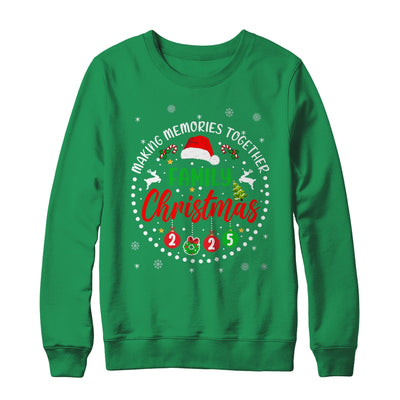 Matching Family Christmas 2025 Group Memories Together Shirt & Sweatshirt | siriusteestore