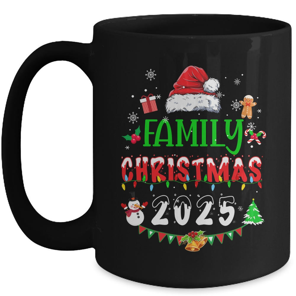 Matching Family Christmas 2025 Team Santa Elf Squad Mug | siriusteestore