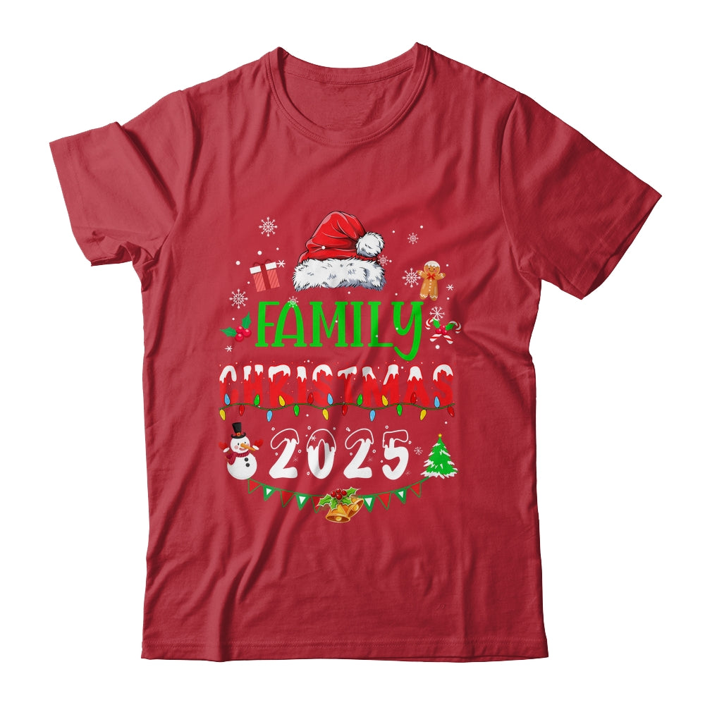 Matching Family Christmas 2025 Team Santa Elf Squad Shirt & Sweatshirt | siriusteestore