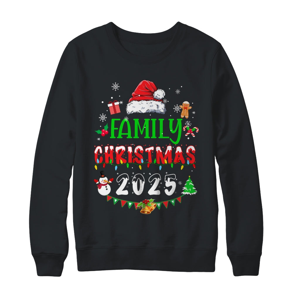 Matching Family Christmas 2025 Team Santa Elf Squad Shirt & Sweatshirt | siriusteestore